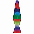 14.5" Rainbow Globe Lava Lamp